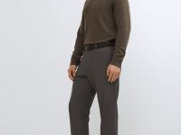 Чиносы с ремнём, Коричневый