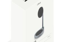 Беспроводное зарядное устройство uBear Stage 2в1, 30Вт серый