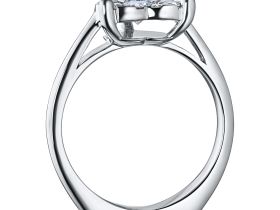 Классическое кольцо из белого золота э4712кц04200698_white