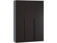 Распашной шкаф Кимбол 3-150x240 Черный