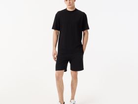 Мужская футболка Lacoste из смеси хлопка