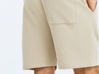 Базовые шорты из хлопка, Бежевый