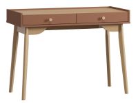 Стол Торвалль-4 110x50 Терракотовый/Натуральный