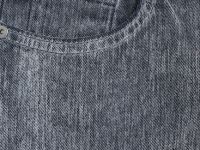 Прямые джинсы с эффектом велюра для девочек, Серый