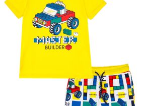 Комплект трикотажный для мальчиков: фуфайка (футболка), шорты