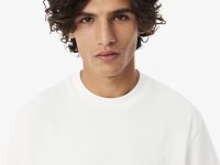 Мужская футболка Lacoste из текстурированного хлопка