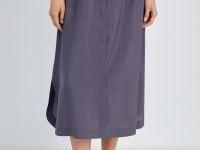 Юбка миди с эластичным поясом