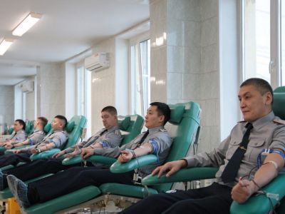 Сотрудники УФСИН Якутии сдали кровь