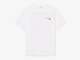 Мужская футболка Lacoste из хлопка