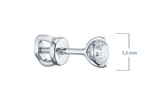 Пусеты из серебра э0612пс01220879