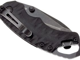 Нож складной KERSHAW Shuffle II, сталь 8Cr13MoV, рукоять термопластик GFN, черный