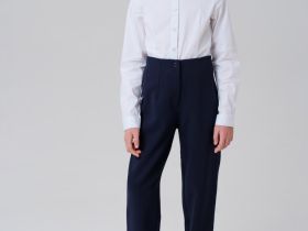 Брюки текстильные для девочек