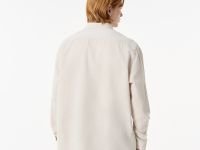 Мужская рубашка Lacoste из смеси хлопка и льна