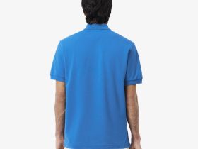 Мужское поло Lacoste из смеси эластичного органического хлопка