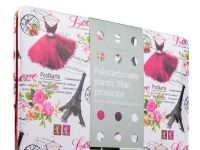 Чехол-накладка BTA-Workshop для Apple MacBook 12 открытка вид 2 красный рисунок