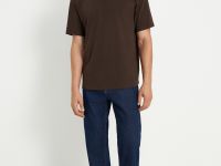 Футболка из хлопка свободного силуэта