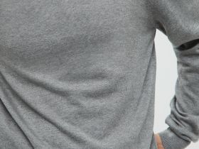 Джемпер с эластичным низом