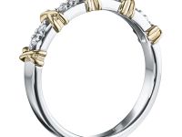 Кольцо из комбинированного золота с бриллиантами э4801кц04201998