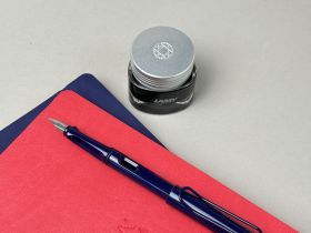 Ручка перьевая Lamy "0A9 safari", Dark dusk, F