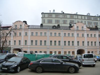 Торговое здание, 1863-1864 гг., 1891 г., архитекторы Н.В.Никитин, Б.Г.Залесский