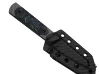 Туристический нож Kizer Hallow, сталь 10V, рукоять алюминий/карбон