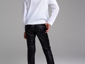 Брюки текстильные для девочек