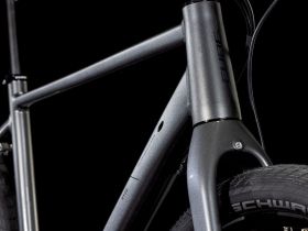 Дорожный велосипед Cube Hyde One, год 2025, цвет Серый-Черный, ростовка 20.5