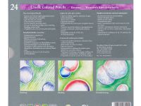 Набор карандашей цветных Cretacolor "KARMINA" 24 цветов в металлической коробке