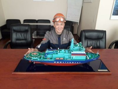 Среднеколымец рассказал, как участвовал в строительстве атомного ледокола «Якутия»