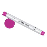 Маркер двухсторонний на спиртовой основе Stylefile Brush №464 фиолетовый светлый