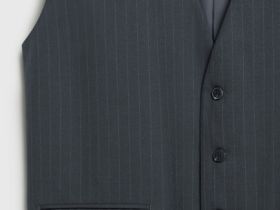 Жилет в полоску O'STIN x Яндекс Книги, Серый