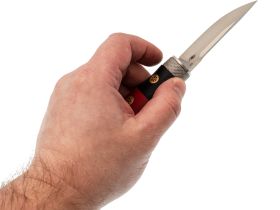 Складной нож Reptilian "Лесовик-02", сталь D2, рукоять G10, Limited Edition, красный