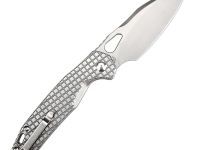 Складной нож CJRB Frack, сталь AR-RPM9, рукоять сталь