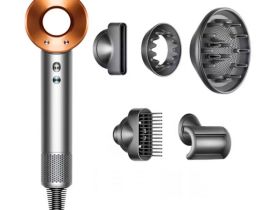 Фен Dyson Supersonic HD08 (Bright Nickel/Rich Copper)