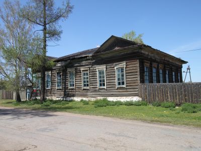 Дом, где 2 февраля 1920 г. состоялся съезд восставшего народа Усть-Селенгинского района