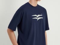 Футболка из хлопка с принтом