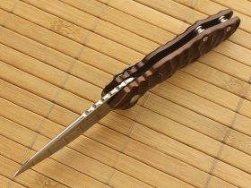Нож складной CRKT Onion Wrinkle 2, сталь Aus 8, рукоять алюминий