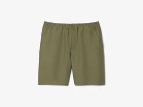 Мужские шорты Lacoste из смеси льна и вискозы