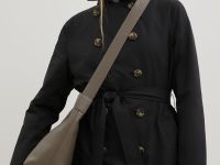 Плащ А-силуэта с поясом