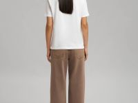 Свободная футболка comfort fit из хлопкового джерс