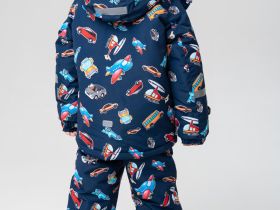 Комплект текстильный с полиуретановым покрытием для мальчиков: куртка, полукомбинезон