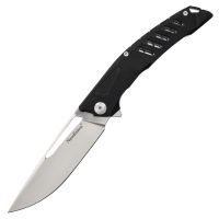 Складной нож Nimo Knives R7 Black, сталь D2, G10