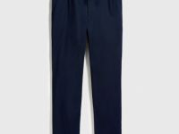 Брюки-чиносы с ремнём, Синий