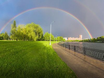 Присоединенные территории: парк у прудов «Радуга»