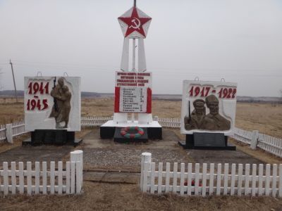 Обелиск односельчанам, погибшим в годы гражданской и Великой Отечественной войн