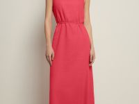 Сарафан макси льняной с поясом