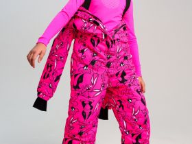 Комбинезон текстильный с полиуретановым покрытием для девочек