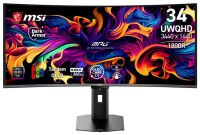 Монитор 34" MSI MPG 341CQR X36 9S6-3DE29A-014 QD 3440x1440 OLED 21:9 1500000:1 300cd 178гр/178гр 360Hz G-Sync FreeSync Premium Pro HAS HDMI DP UW USB