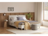 Кровать Коверти 160 Букле Молочный