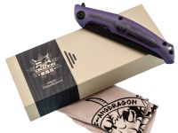 Складной нож Fat Dragon Stonehenge, сталь S45VN, рукоять титан, фиолетовый